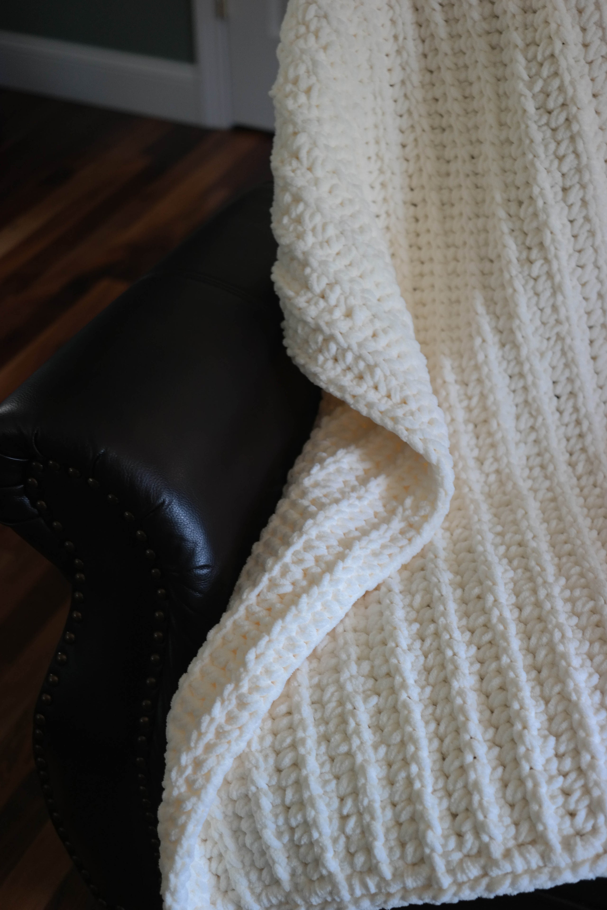 Vintage discount knit blanket